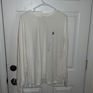 Mens polo long sleeve size medium